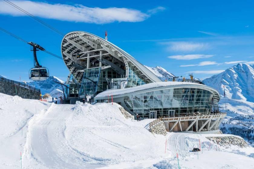 La Maison Des Guides - Trilocale A 500 Mt Dalle Piste Di Dolonne Courmayeur Exterior foto
