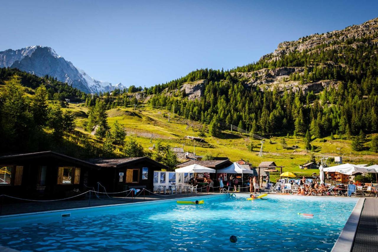 La Maison Des Guides - Trilocale A 500 Mt Dalle Piste Di Dolonne Courmayeur Exterior foto
